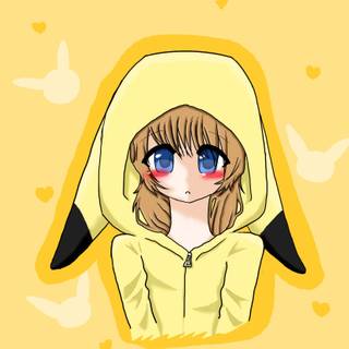 Pikachu anime girl wallpaper