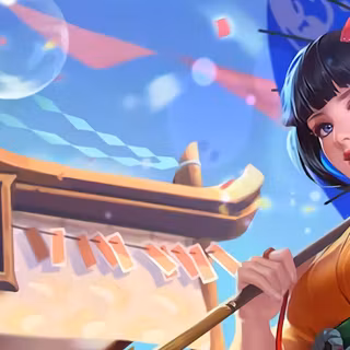 Kagura MLBB wallpaper