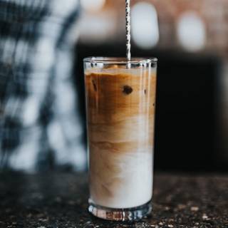 Iced coffee wallpaper