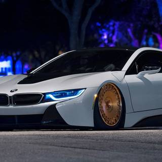 BMW I8 2020 iPhone 11 wallpaper
