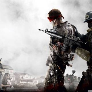 Military heroes wallpaper