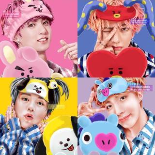 BTS x BT21 wallpaper