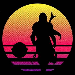 Mandalorian amoled wallpaper