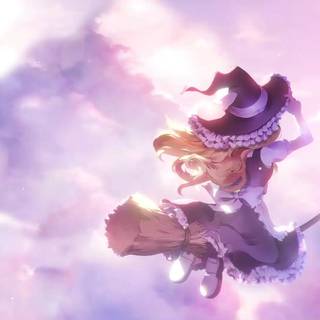 Flying Witch wallpaper