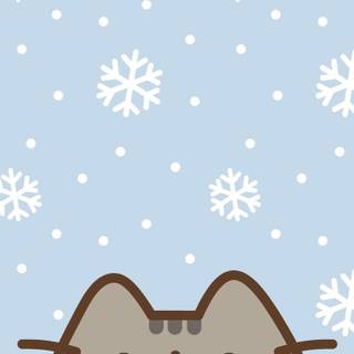 Kawaii cute mustache wallpaper