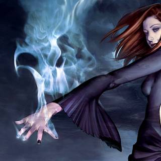 Women illustrations wallpaper