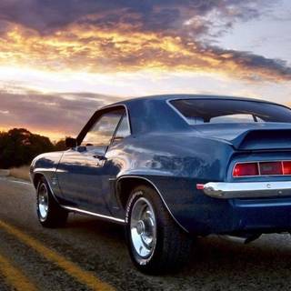 Vintage Camaro HD wallpaper