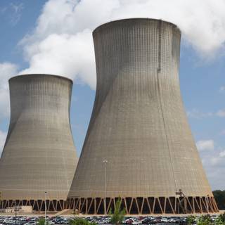 Nuclear power plant HD wallpaper