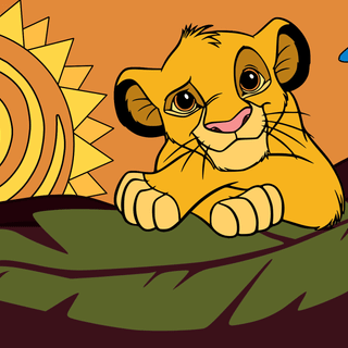 Simba and Nala wallpaper