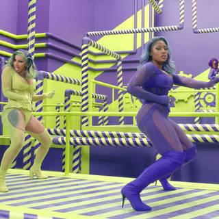 Wap Megan and Cardi wallpaper