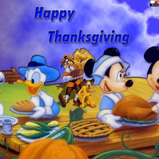 Micky Mouse Thanksgiving wallpaper