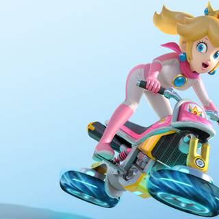 Cute computer peach wallpaper