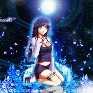 Hinata PS4 wallpaper