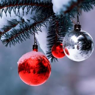 Computer Christmas wallpaper