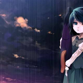 Disappointed anime girls wallpaper