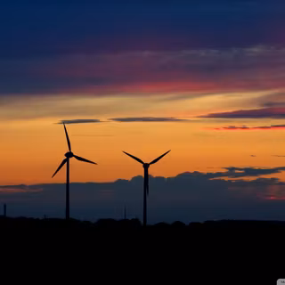Wind turbine wallpaper