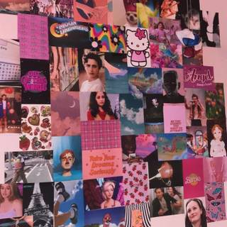 Grunge aesthetic collage wallpaper