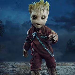 Baby Groot 8k mobile wallpaper