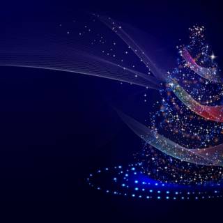 Christmas pixel wallpaper