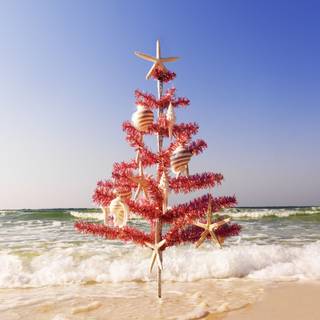 Christmas ornament iPhone wallpaper