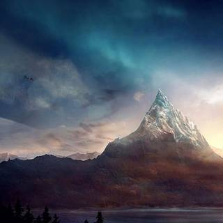 Autumn fantasy iPhone 11 wallpaper