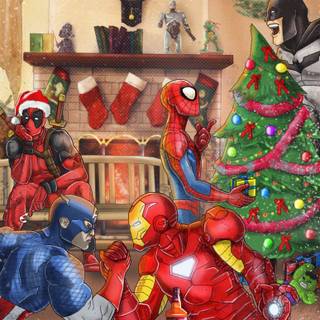 Christmas hero wallpaper