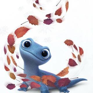 Cute salamander wallpaper