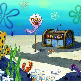 Krusty Krab desktop wallpaper
