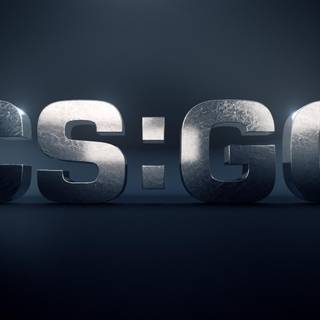 CSGO logo wallpaper