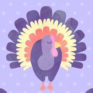 Purple Thanksgiving wallpaper