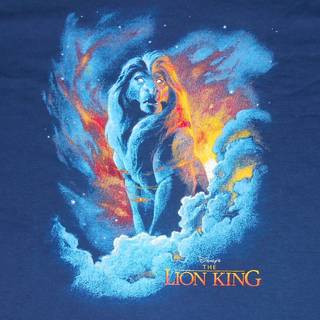 Mufasa in the clouds wallpaper