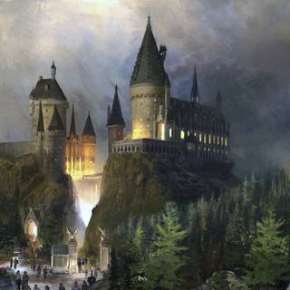 Aesthetic Christmas Harry Potter wallpaper