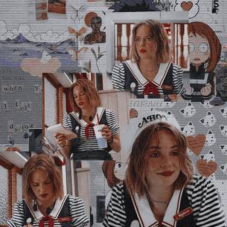 VSCO girl Stranger Things wallpaper