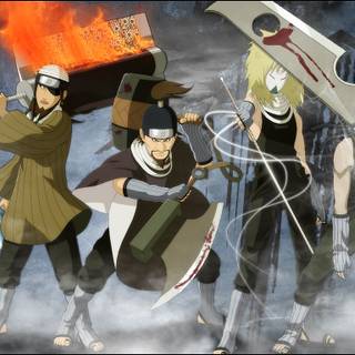 Seven Ninja Swordsmen of The Mist wallpaper