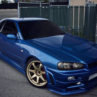 Nissan Skyline R34 computer wallpaper