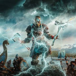 Assassin's Creed Valhalla game wallpaper