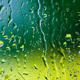 Water drops glass HD wallpaper