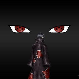 Itachi Amaterasu eye wallpaper