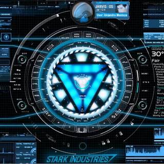 Stark Industries logo wallpaper