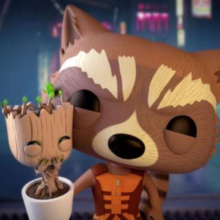 Guardians of The Galaxy Vol 2 Rocket Raccoon wallpaper