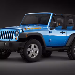 Blue Jeep wallpaper
