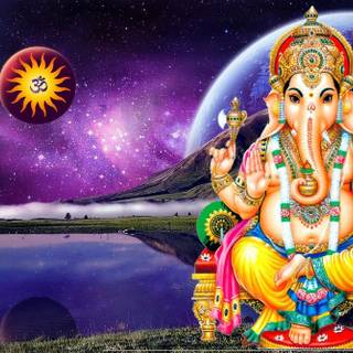 Angry Ganesh wallpaper