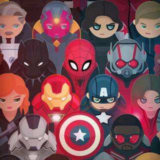 Marvel superhero HD Android wallpaper