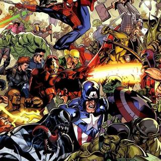 Marvel desktop comic wallpaper
