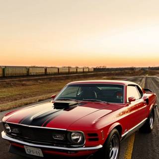 Muscle car 4k phone wallpaper