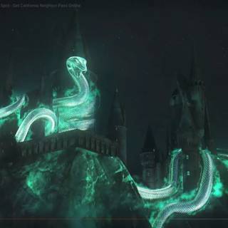 Slytherin aesthetic wallpaper