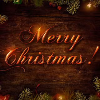Christmas word wallpaper
