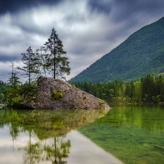 Hintersee lake Germany wallpaper