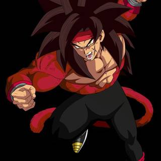 Bardock Super Saiyan 4 wallpaper