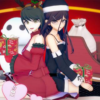 Christmas Danganronpa wallpaper